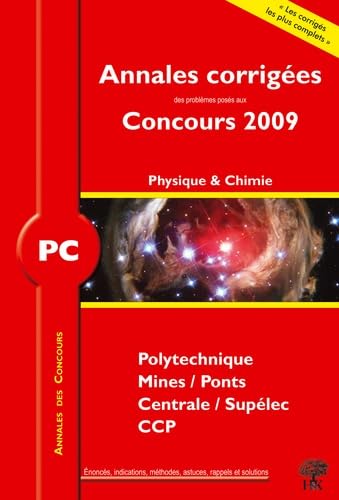 Physique et chimie PC: Annales des Concours book