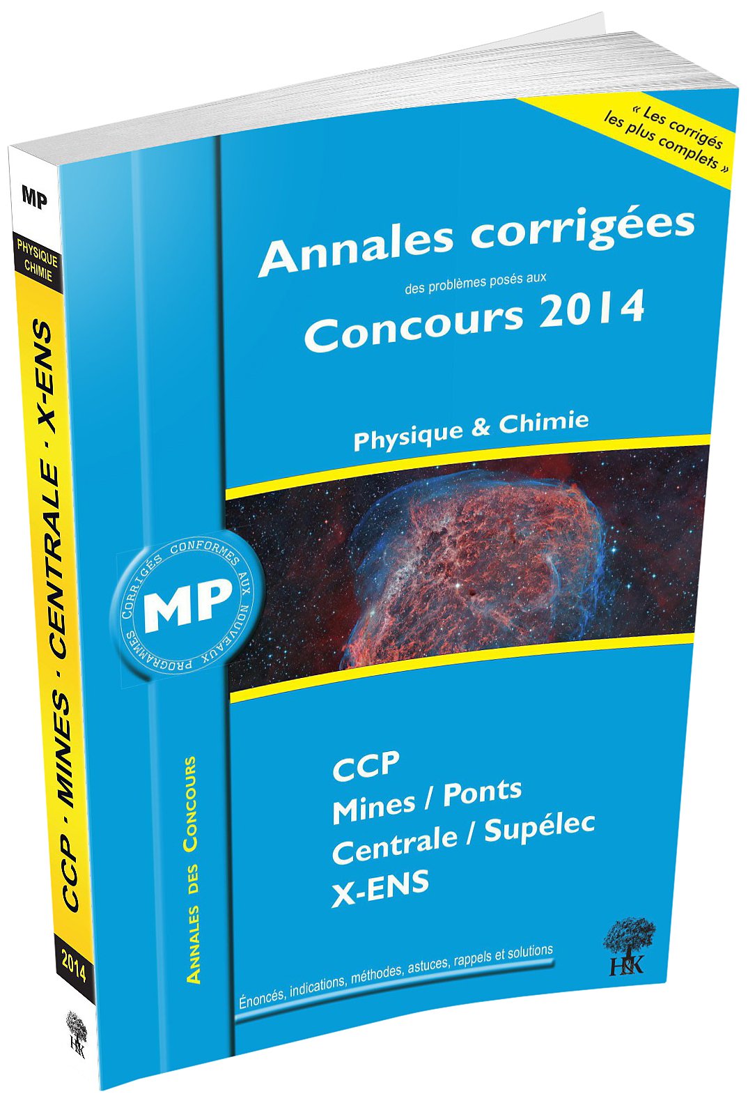 Annales des concours 2014 MP physique et chimie book