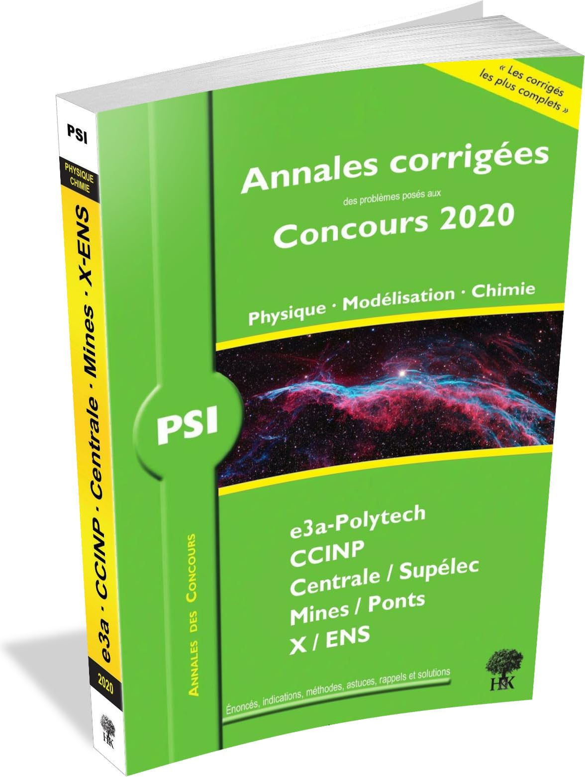 Annales corrigées Concours 2020 - PSI Physique - Modélisation - Chimie book