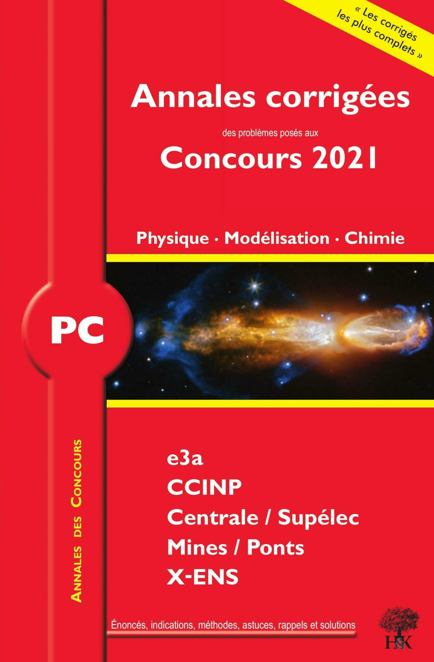 Annales corrigées Concours 2021 - PC Physique, Modélisation, Chimie Business, Finance & Career