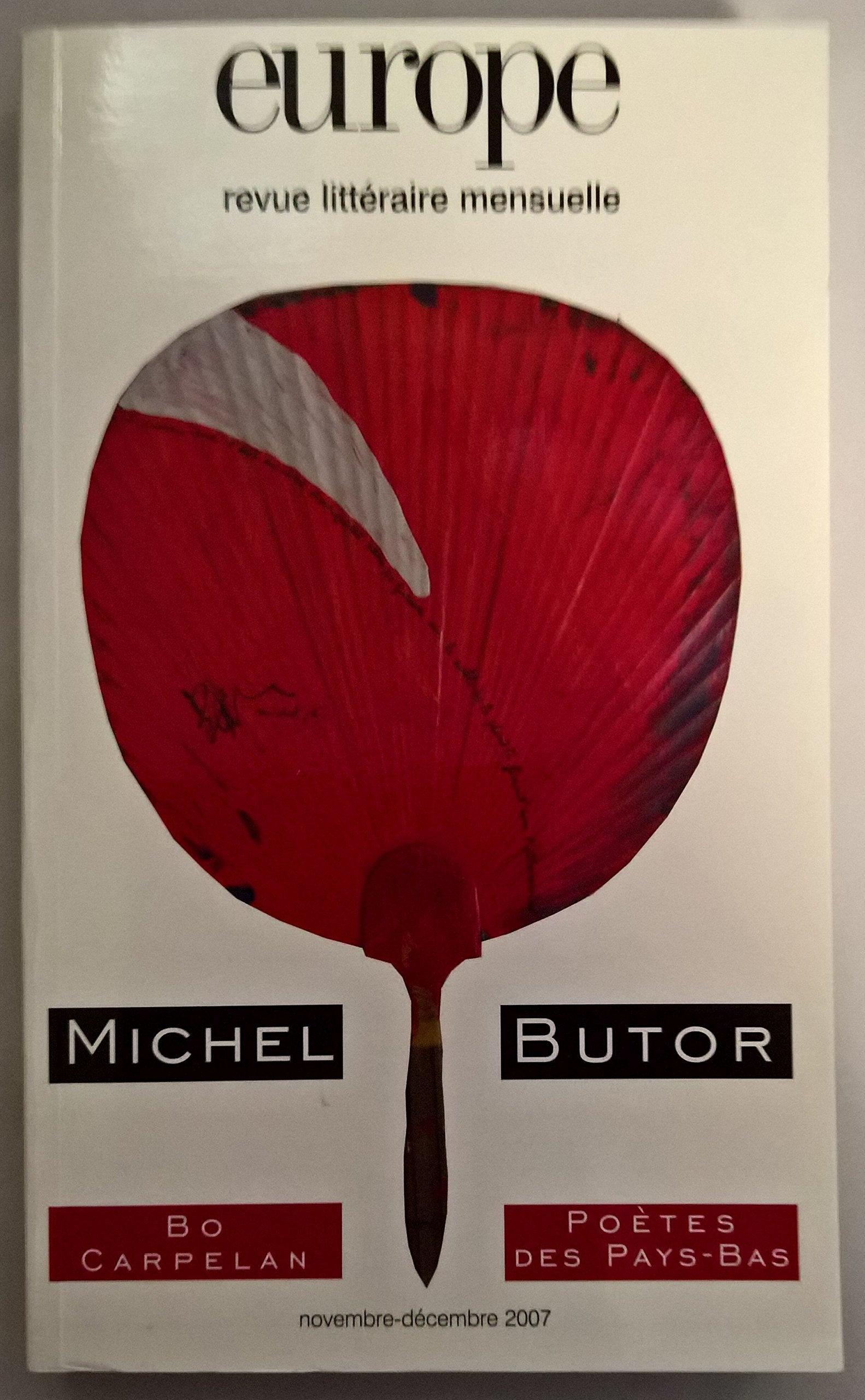 Europe, N° 943/944 : Michel Butor Essays & Short Stories