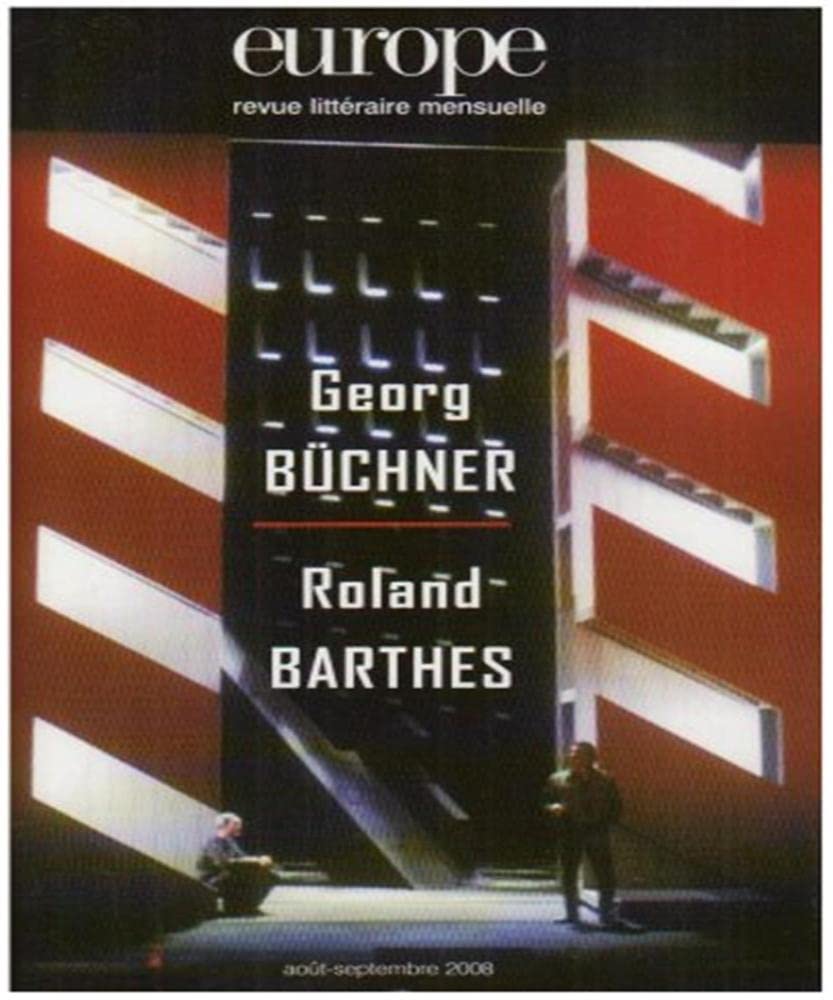 EUROPE GEORG BUCHNER/ROLAND BARTHES 952/953 book