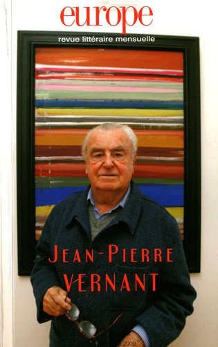 EUROPE JEAN-PIERRE VERNANT N964/965 AOUT SEPTEMBRE 2009 book
