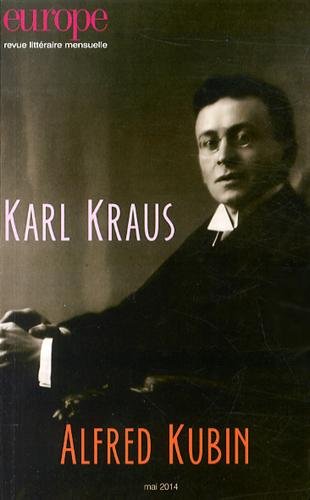 KARL KRAUS ALFRED KUBIN N1021 MAI 2014 (0000) Essays & Short Stories