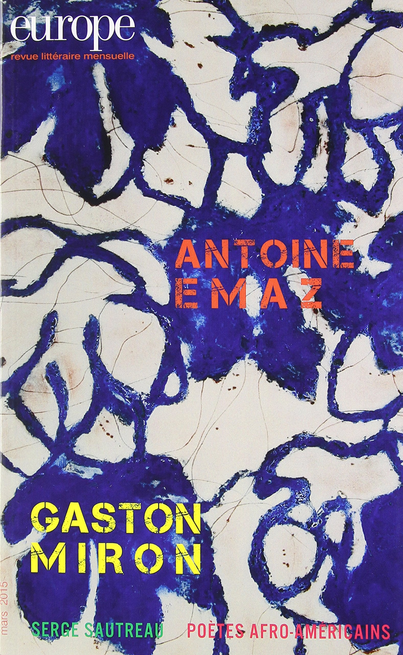 ANTOINE EMAZ GASTON MIRON N1031 (0000) Essays & Short Stories