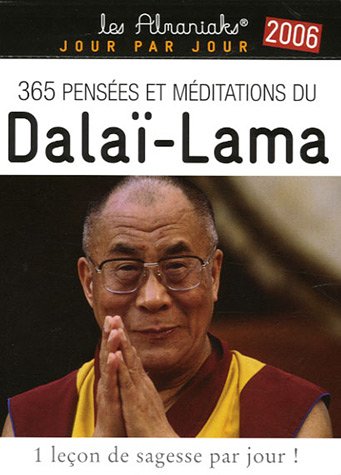 365 pensées et méditations du Dalaï Lama : Almanach Books