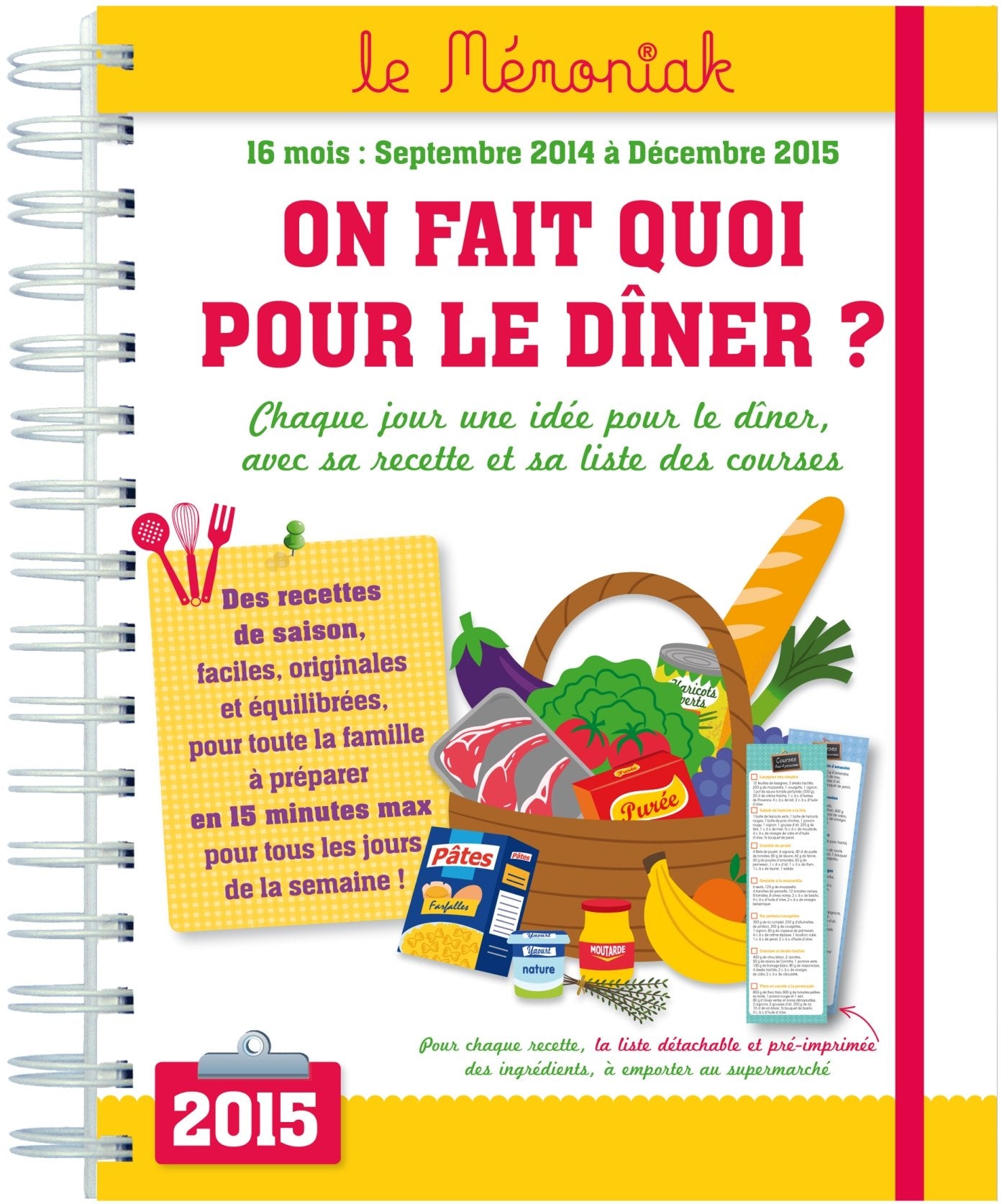 On fait quoi pour le dîner ? Mémoniak 2014-2015 Partnership & Love