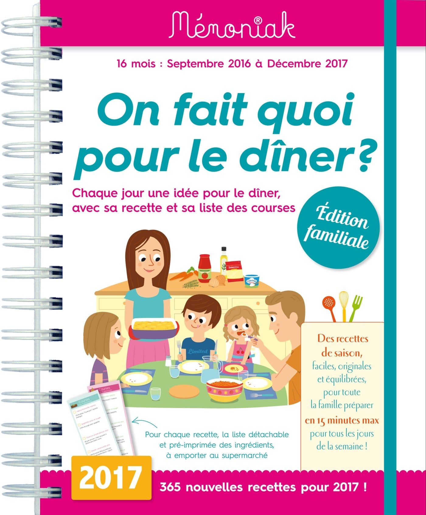 On fait quoi pour le dîner ? Mémoniak 2016-2017 Partnership & Love