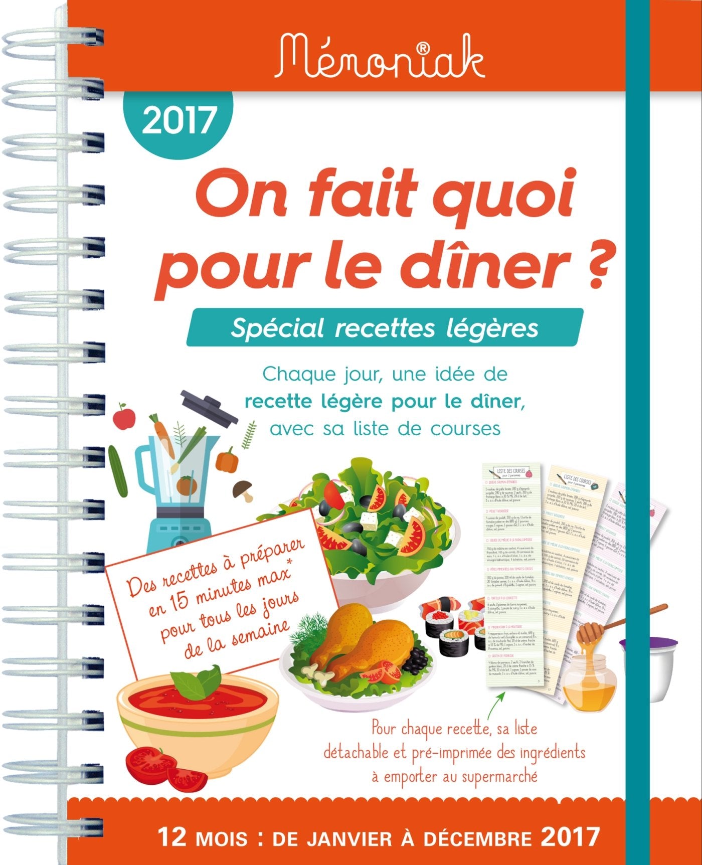 On fait quoi pour le dîner Spécial recettes légères 2017 book