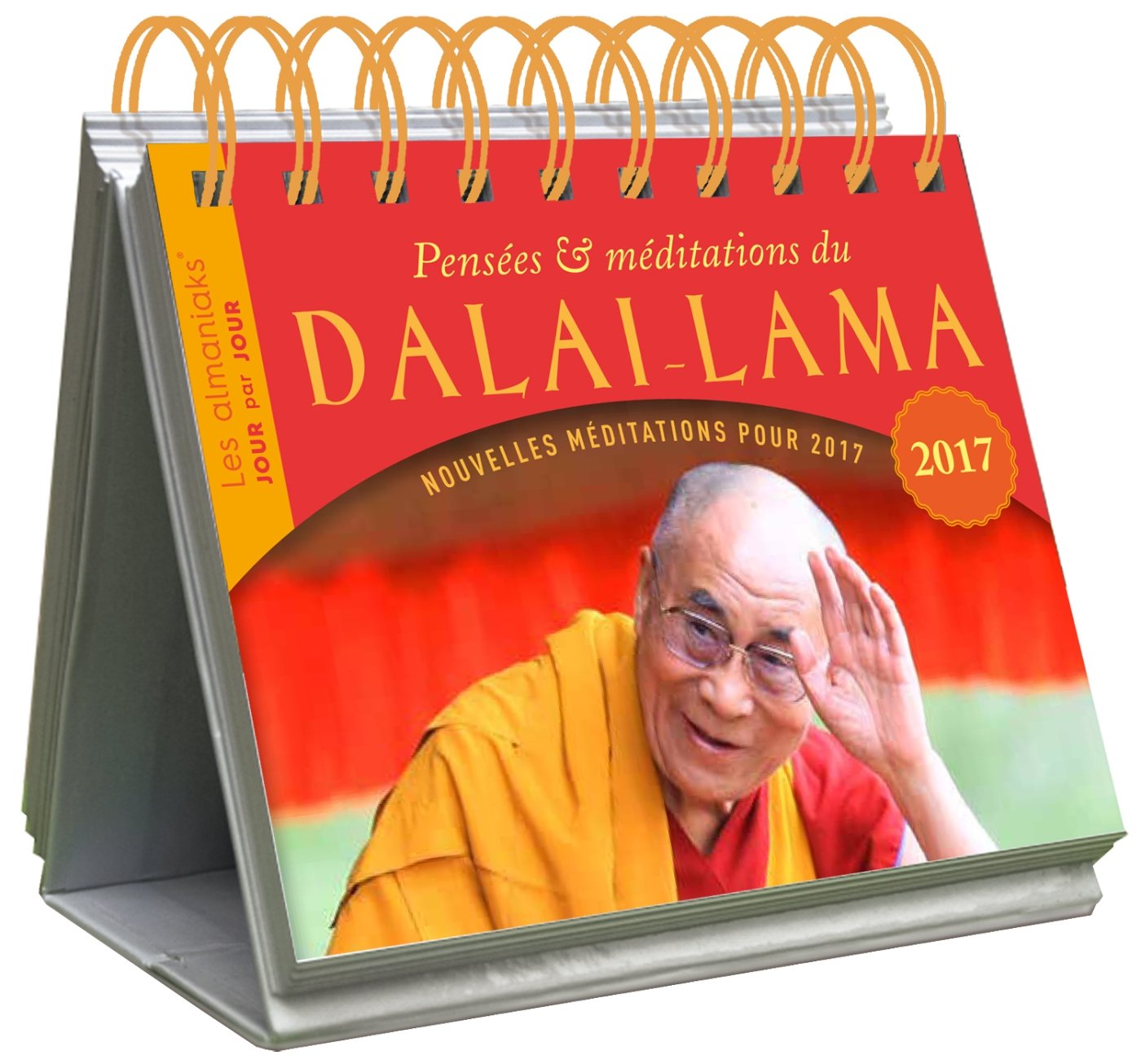 Almaniak Pensées et Méditations du Dalaï-Lama 2017 book