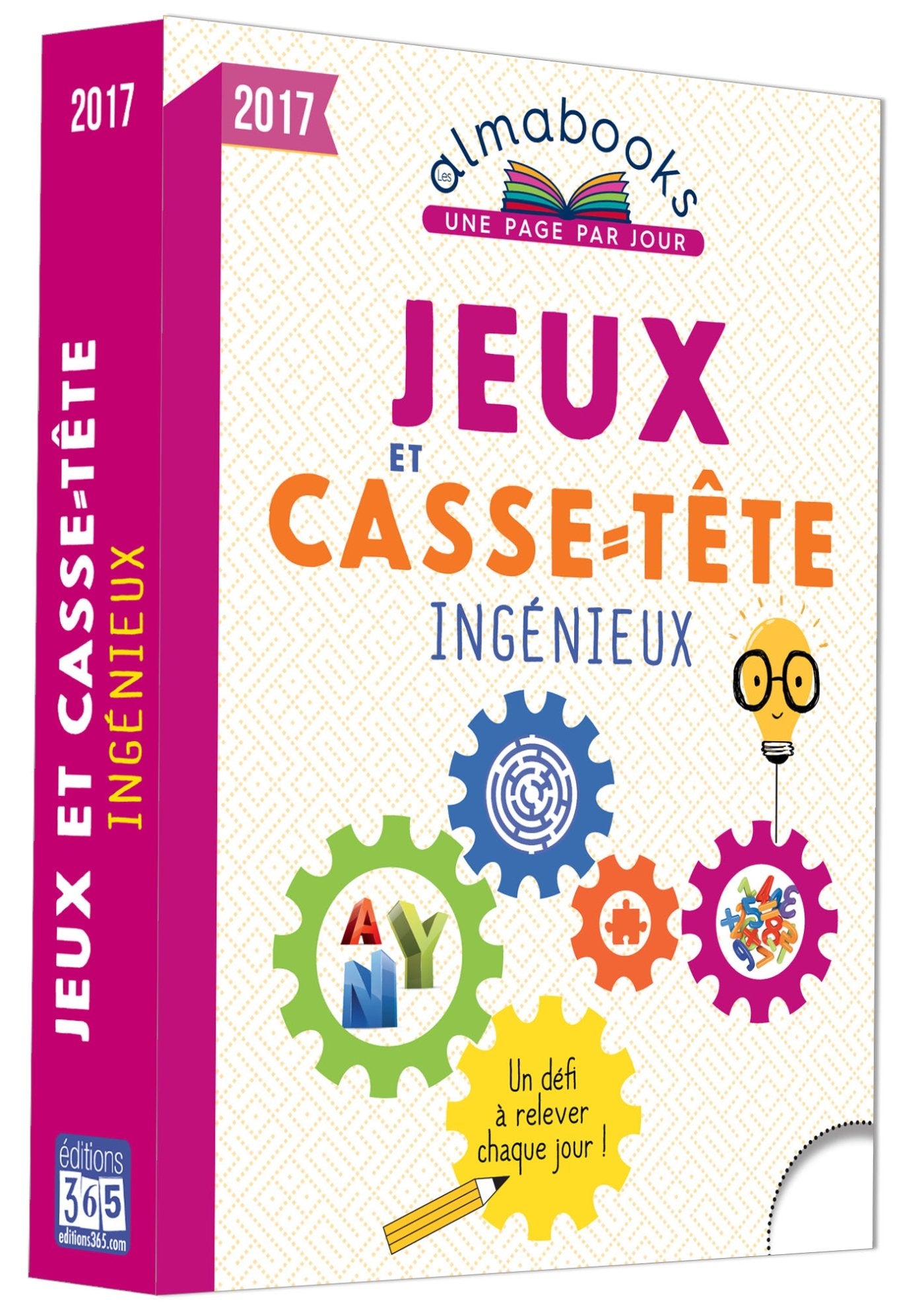 Almabook Jeux et casse-tête ingénieux 2017 book