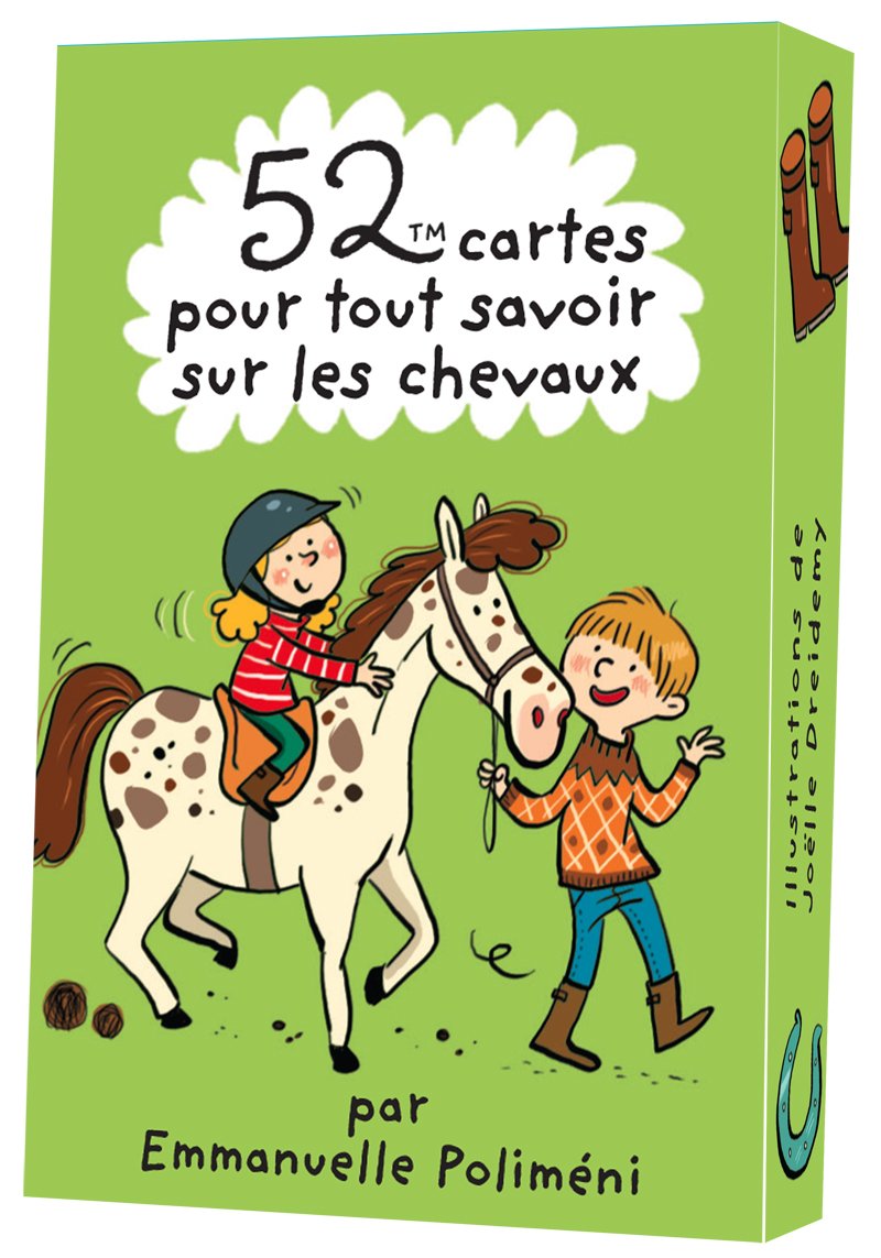 52 cartes pour tout savoir sur les chevaux book