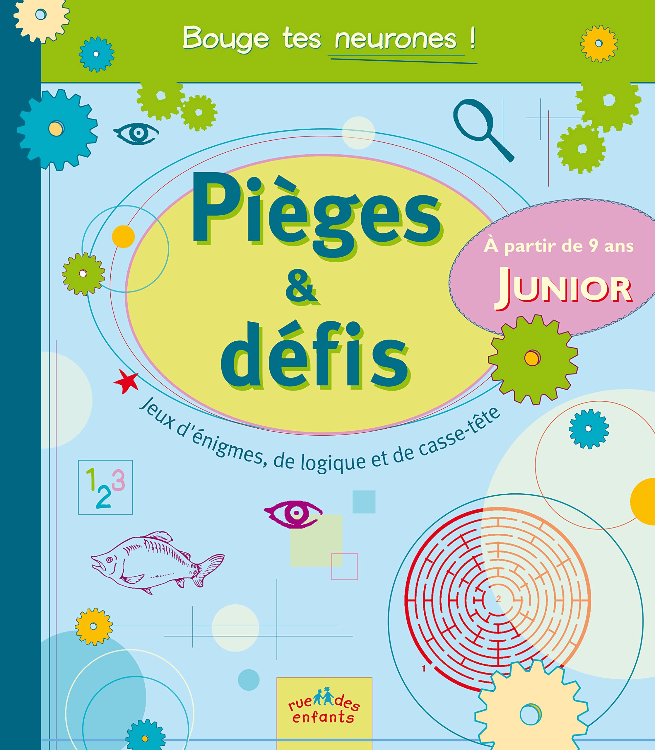 Pièges et défis à partir de 9 ans - Junior: Jeux d'énigmes, de logique et de casse-tête Tiptoi & Games