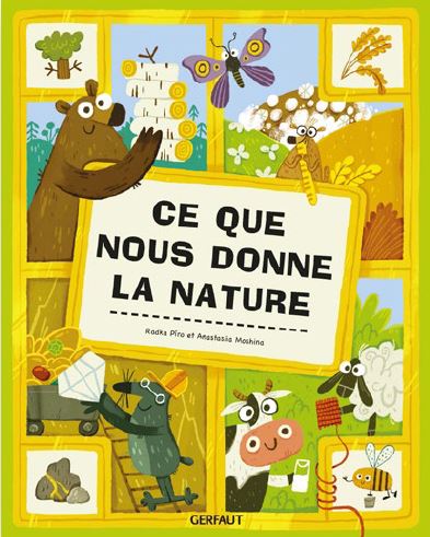 Ce que nous donne la nature Children's books
