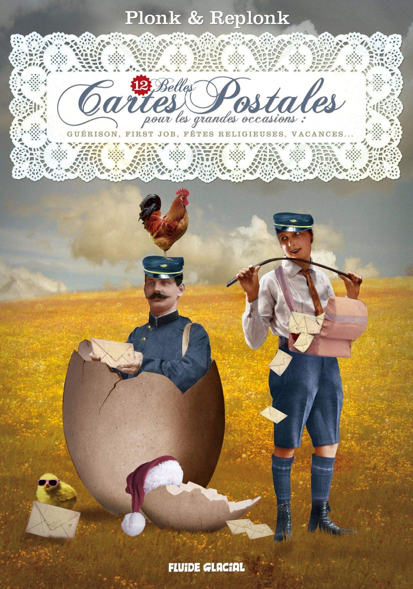 12 belles cartes postales pour les grandes occasions book
