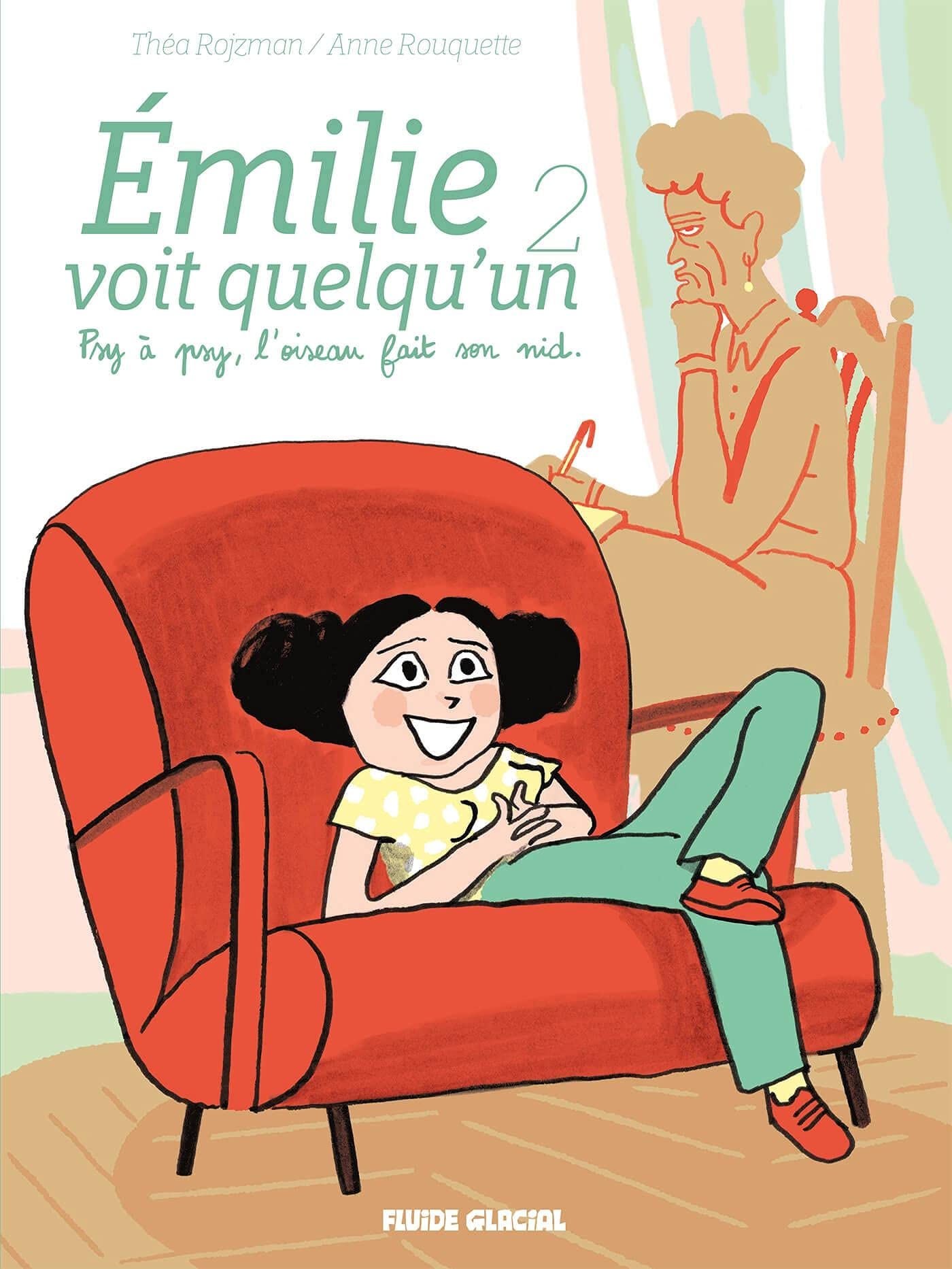 Émilie voit quelqu'un - Tome 02 - Psy à psy, l'oiseau fait son nid Manga