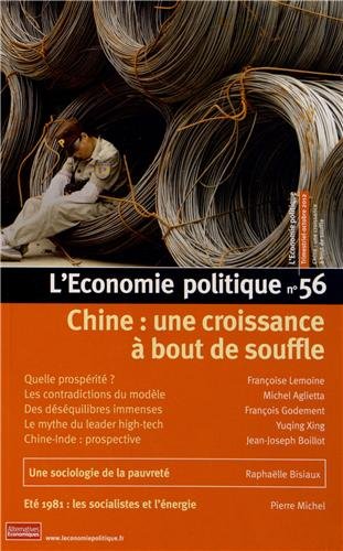 L'Economie politique, N° 56, Octobre 2012 : Chine : une croissance à bout de souffle Books