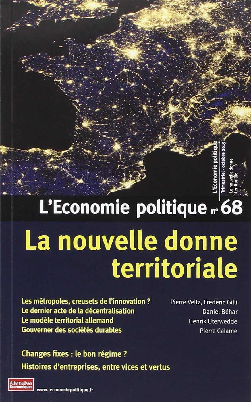 L'Economie politique - numéro 68 - Revue trimestrielle Octobre 2015 book