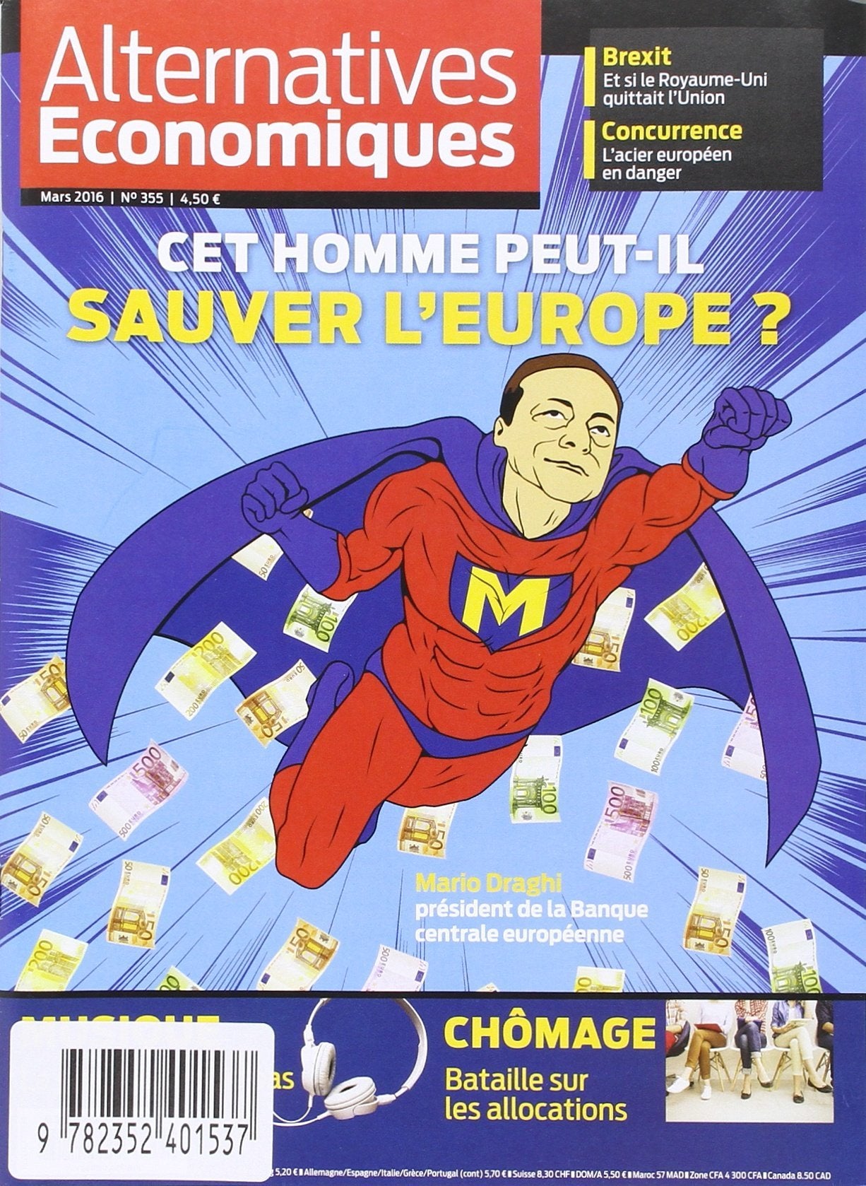 Alternatives Economiques - numero 355 - Mensuel - Mars 2016 Business, Finance & Career