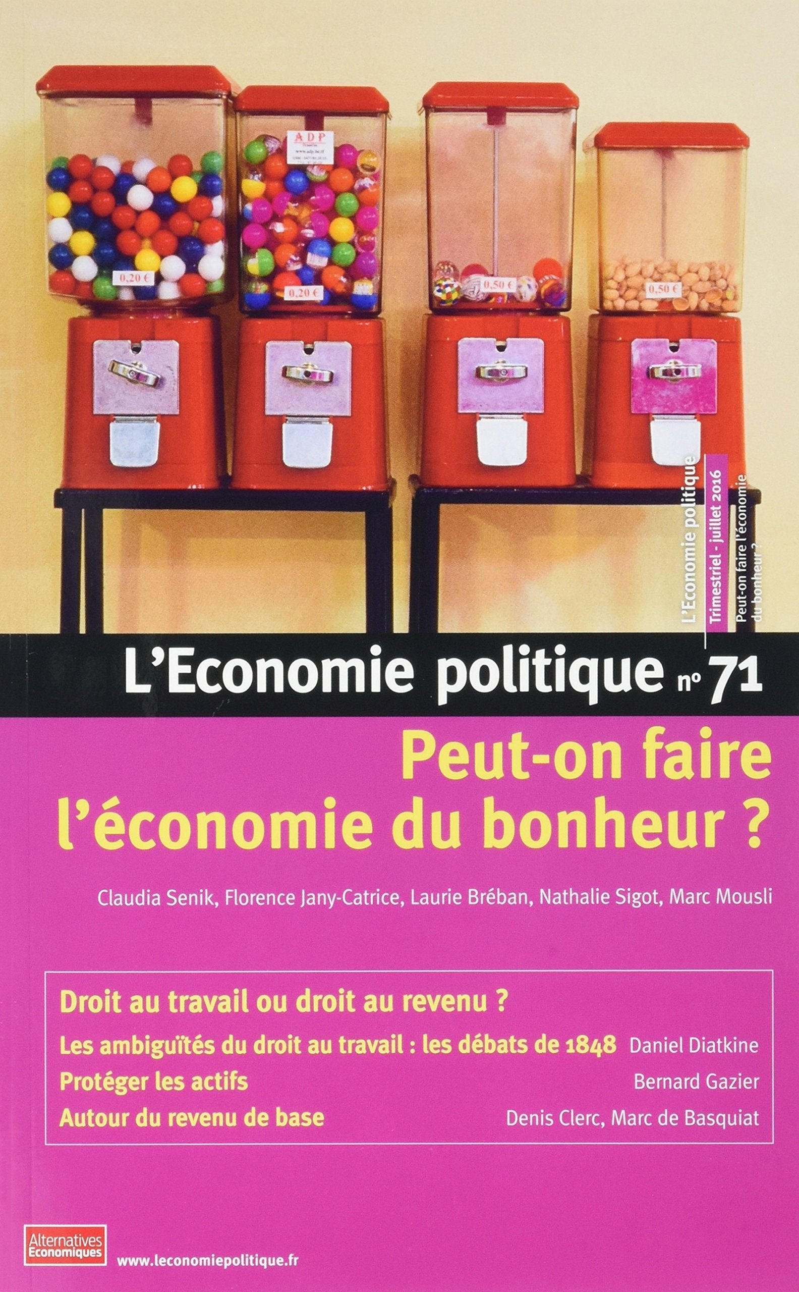 L'Economie politique - numéro 71 book