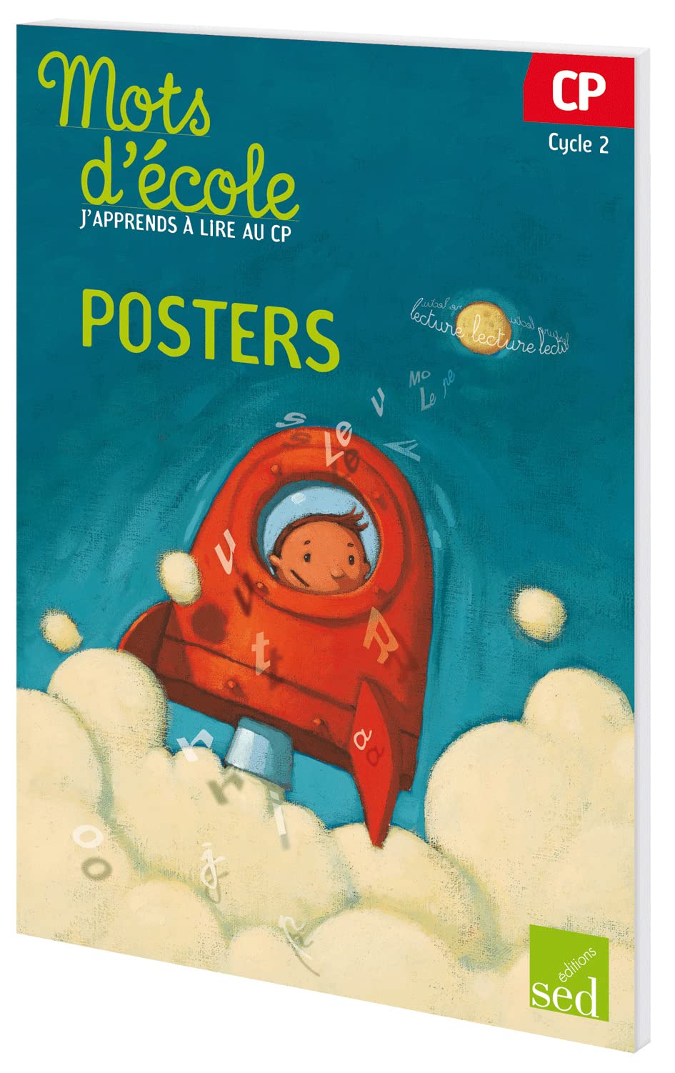 Mots d'école, j'apprends à lire au CP Cycle 2: Posters book