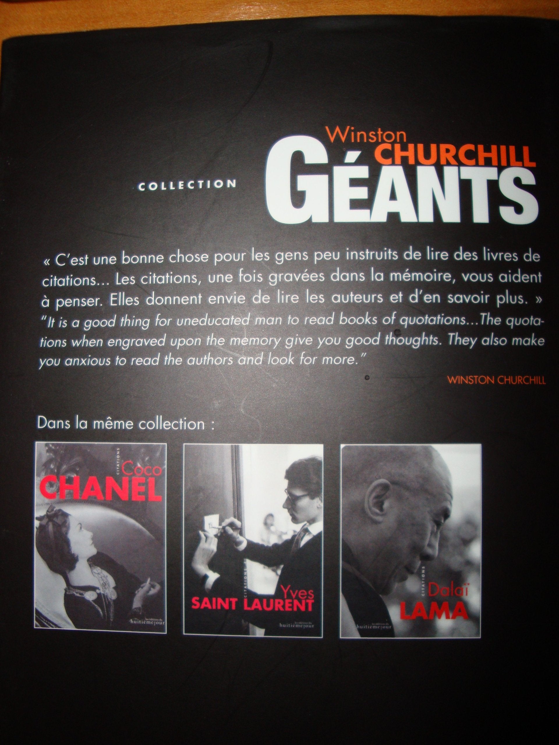 Winston Churchill: Citations Books