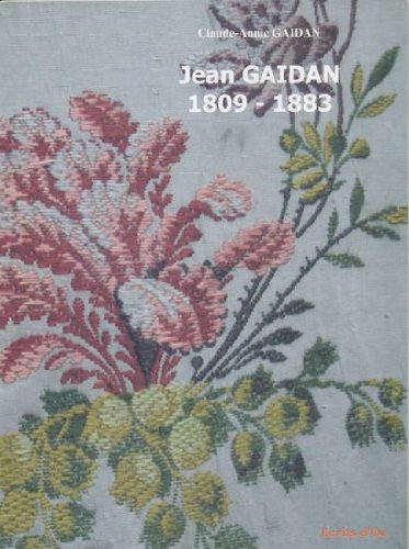 Jean Gaidan 1809-1883 book