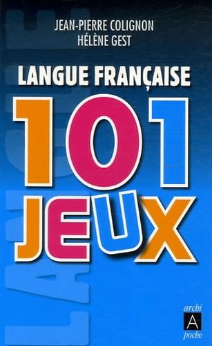 Langue française : 101 jeux Books