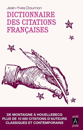 Dictionnaire des citations françaises Books