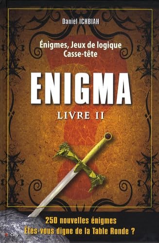 Enigma: Livre II, 250 Enigmes, Jeux de logique, Casse-tête Books