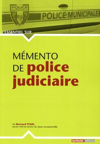 Mémento de police judiciaire book