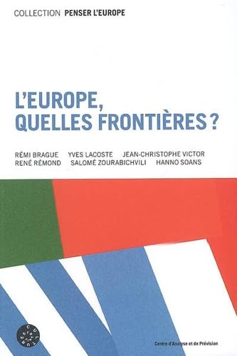 L'Europe : quelles frontières ?: Edition bilingue français-anglais book