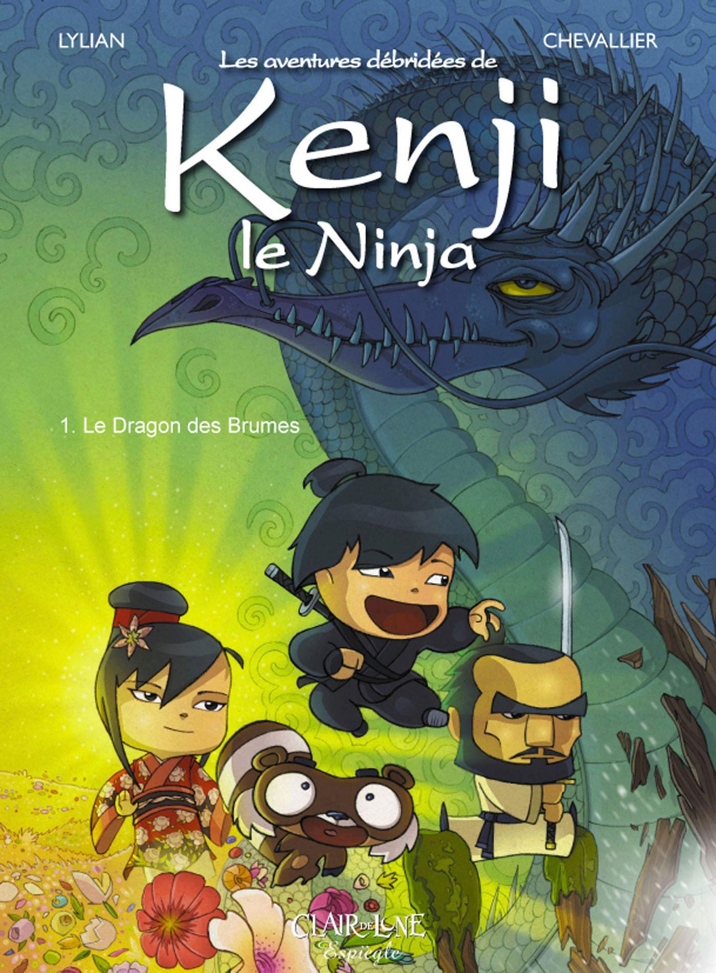 Kenji le Ninja T1: Le Dragon des brumes Manga