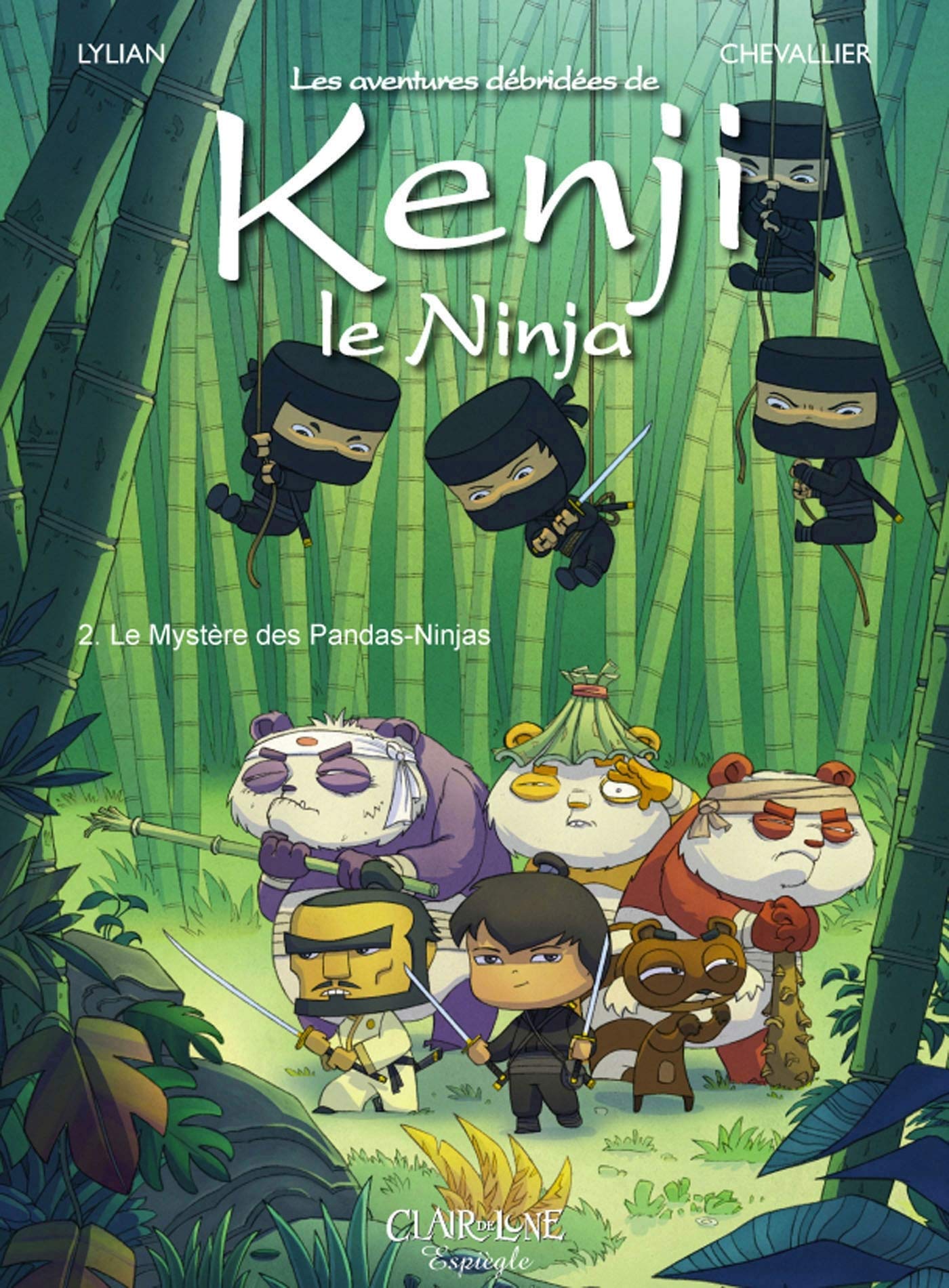 Kenji le Ninja T2: Le Mystère des pandas Manga