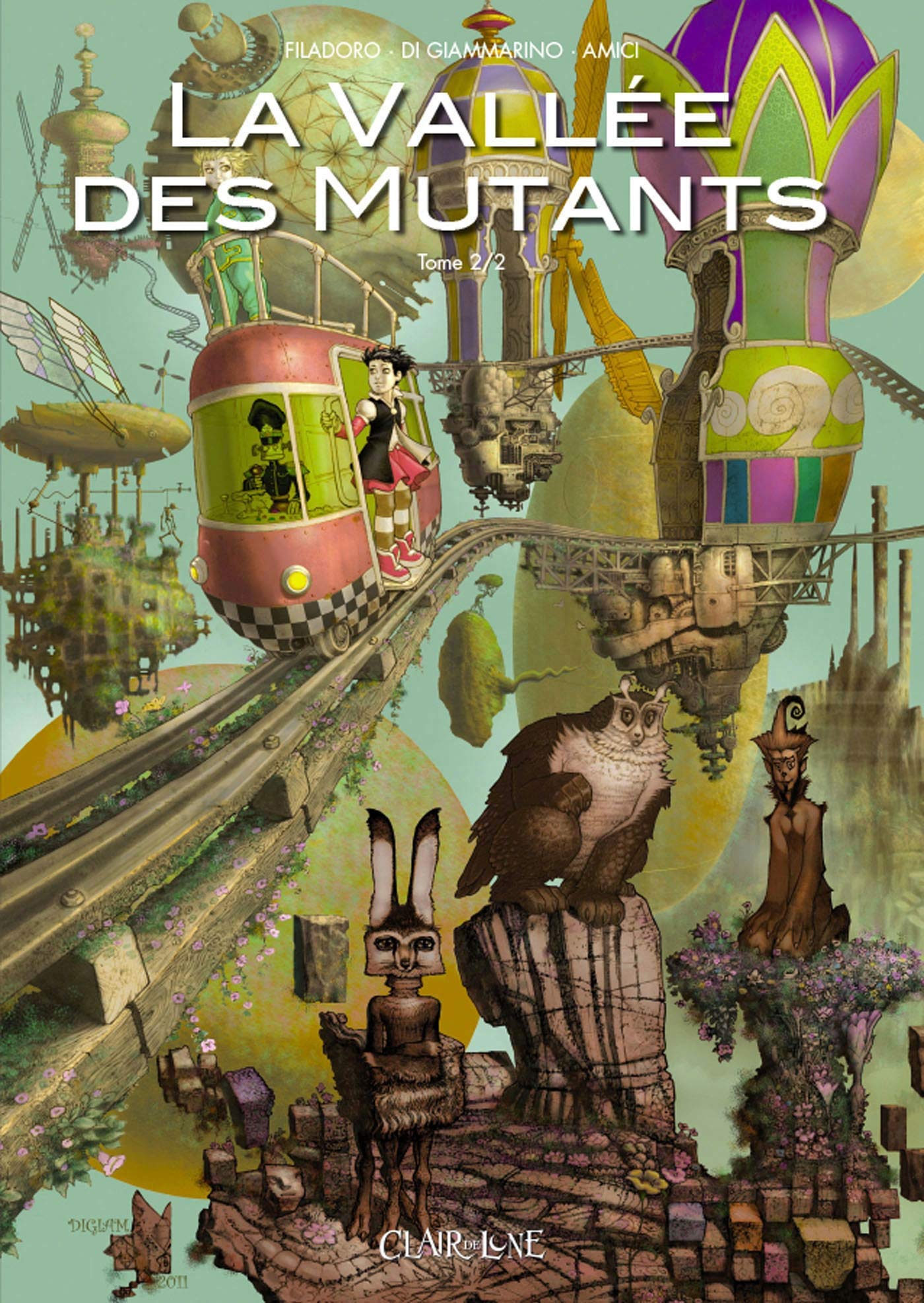 La Vallée des mutants T2 book