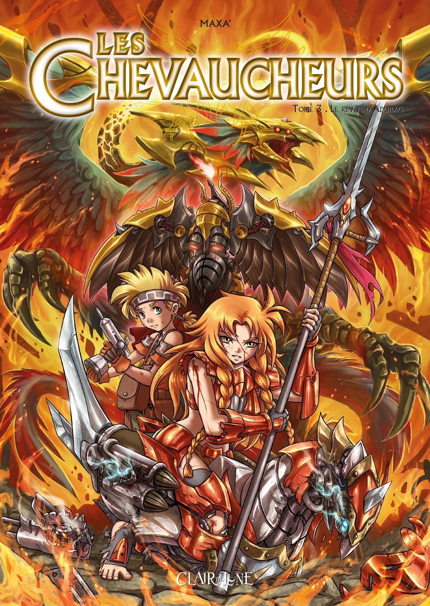 Les Chevaucheurs T3: Le Réveil d'Adurag Manga