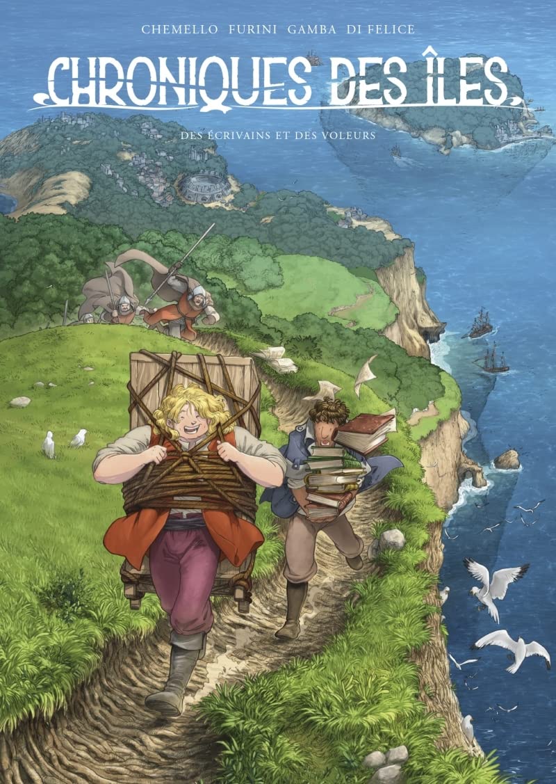 Chroniques des îles T1 - Des écrivains et des voleurs Manga
