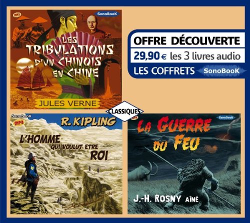 Coffret Sonobook "Classiques" (3 Livres Audio) cd