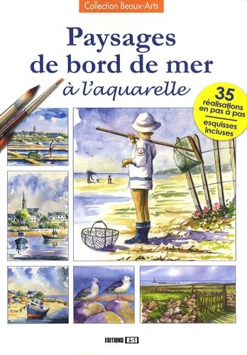 paysages de bord de mer a l aquarelle (0) Leisure, Home & Garden