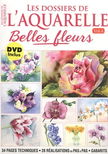 dossiers de l aquarelle - belles fleurs + dvd* (0) book