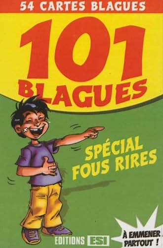 101 blagues spécial fous rires: Avec 54 cartes blagues book