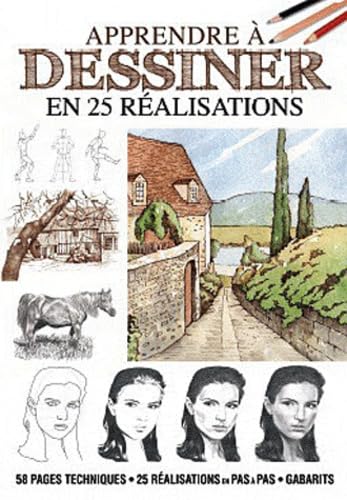 apprendre a dessiner en 25 realisations (0) book