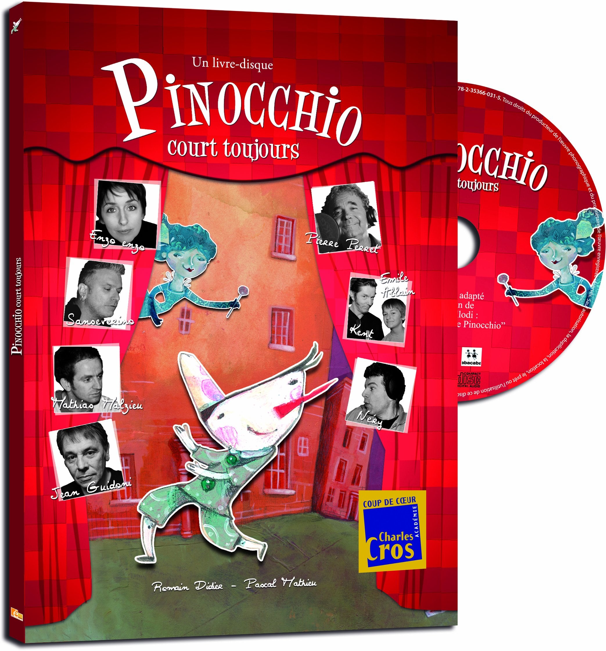 PINOCCHIO COURT TOUJOURS: Livre-disque Books