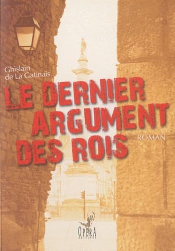 Le dernier argument des rois book