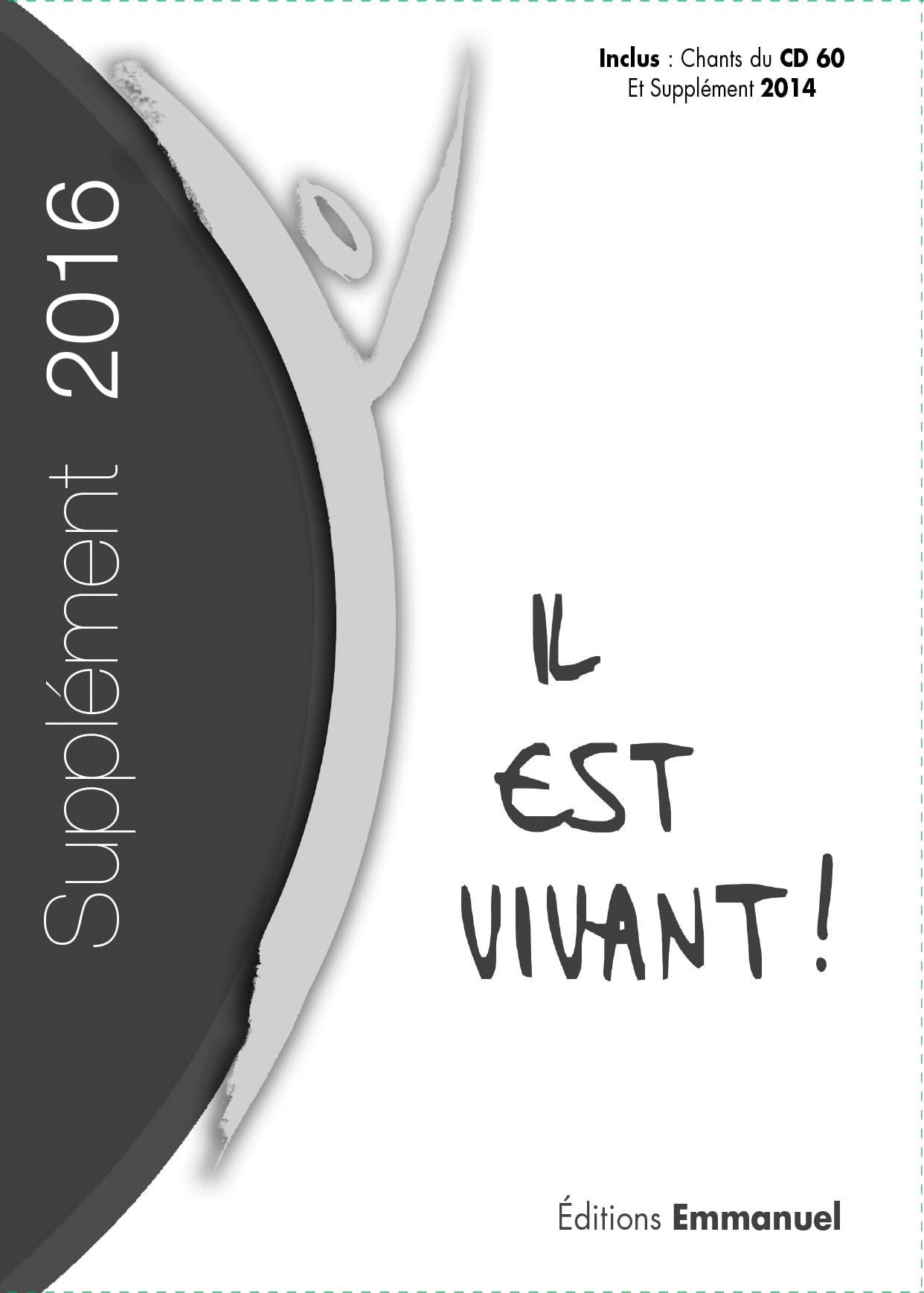 Supplément 2016 Petit Format Carnet de chant Il est Vivant: Supplément petit format Religion & Esotericism
