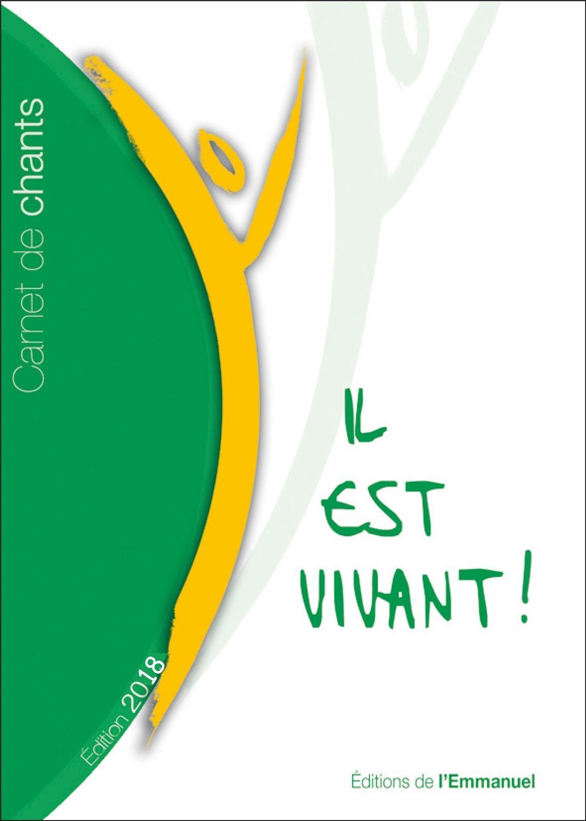Carnet de chants Il est vivant ! 2018 PF Religion & Esotericism
