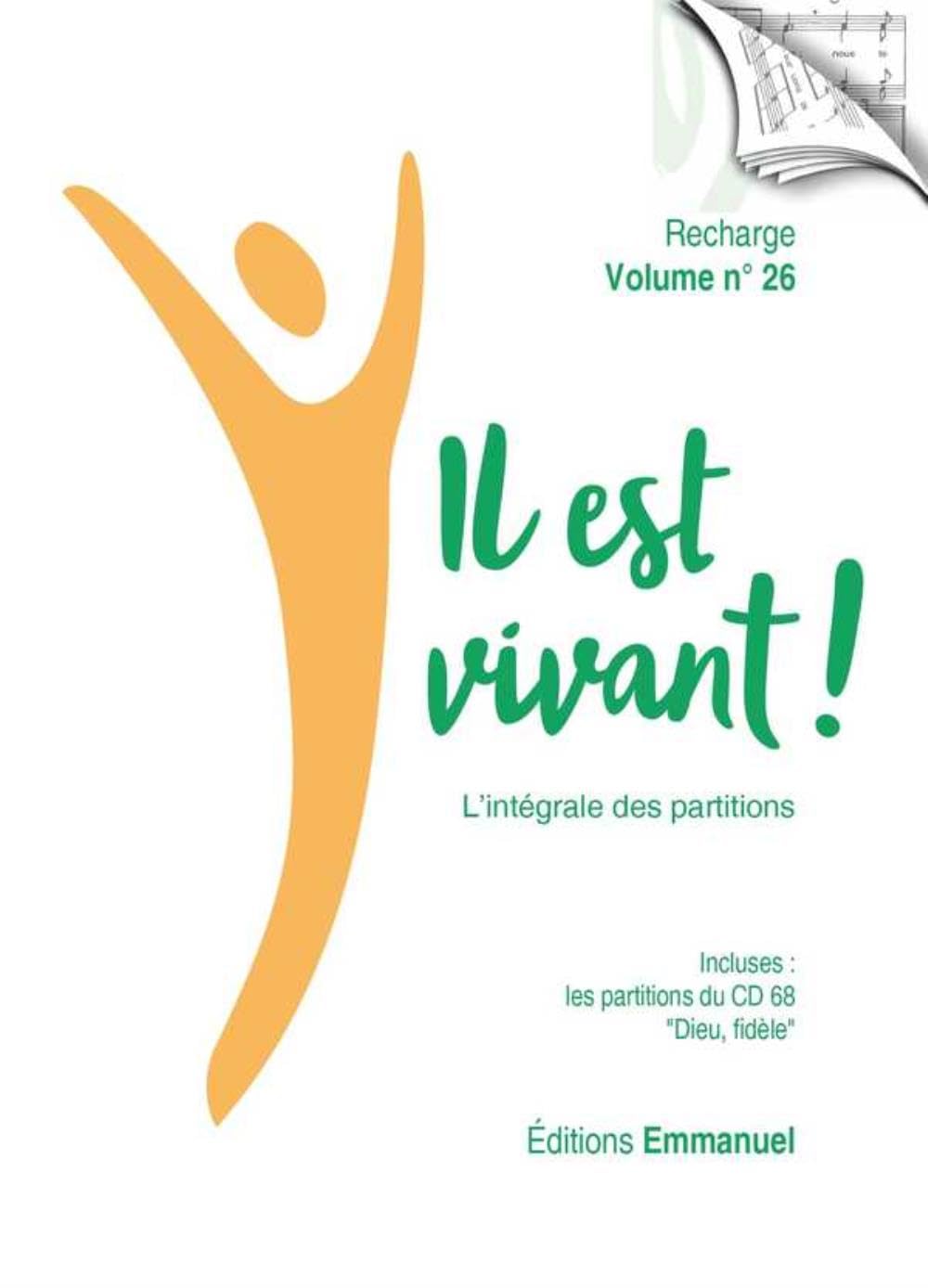 Recharge de partitions n 26 pour classeur L IntEgrale - 2021 book