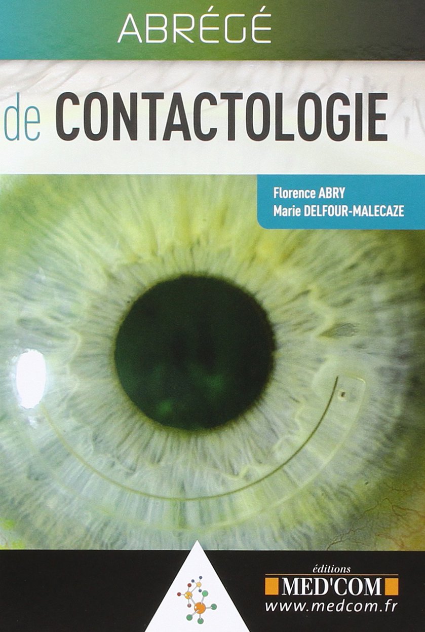 ABREGE DE CONTACTOLOGIE book