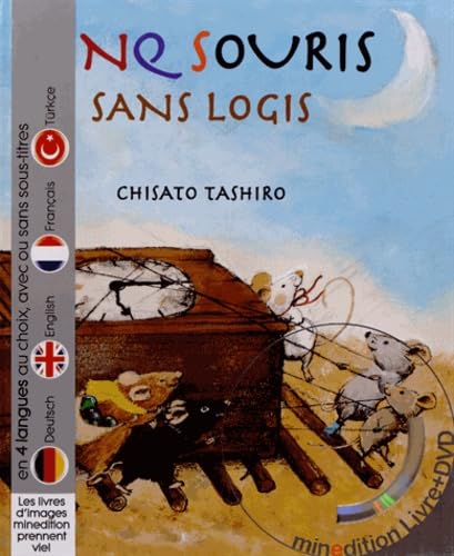 CINQ SOURIS SANS LOGIS LIVRE AVEC DVD Children's books
