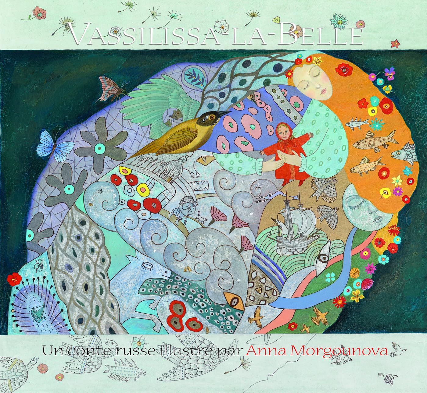 Vassilissa-la-Belle un conte traditionnel russe Children's books
